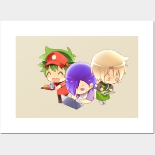 The Devil is s Part-Timer Chibi Posters and Art